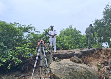 Seabees Conduct Engineering Surveys in Gabon