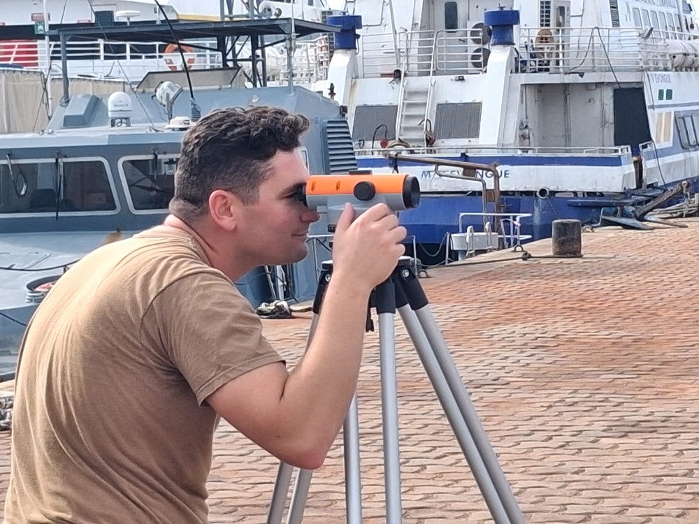 Seabees Conduct Engineering Surveys in Gabon