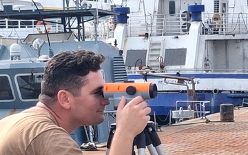 Seabees Conduct Engineering Surveys in Gabon