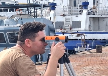 Seabees Conduct Engineering Surveys in Gabon