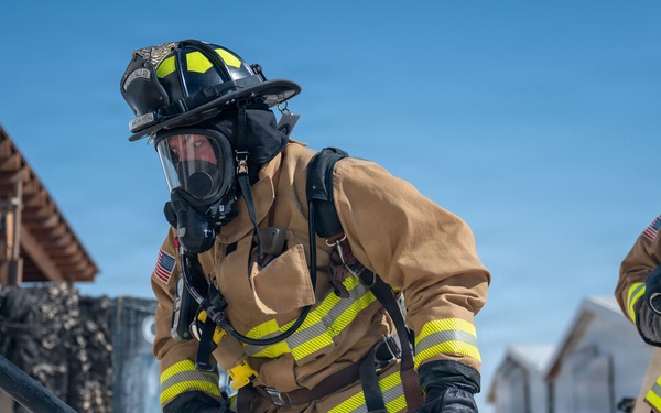 379th AEW first responders team up with RAF for safety day exercise