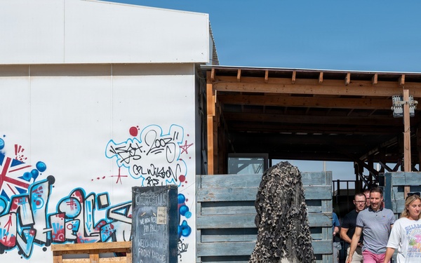 379th AEW first responders team up with RAF for safety day exercise