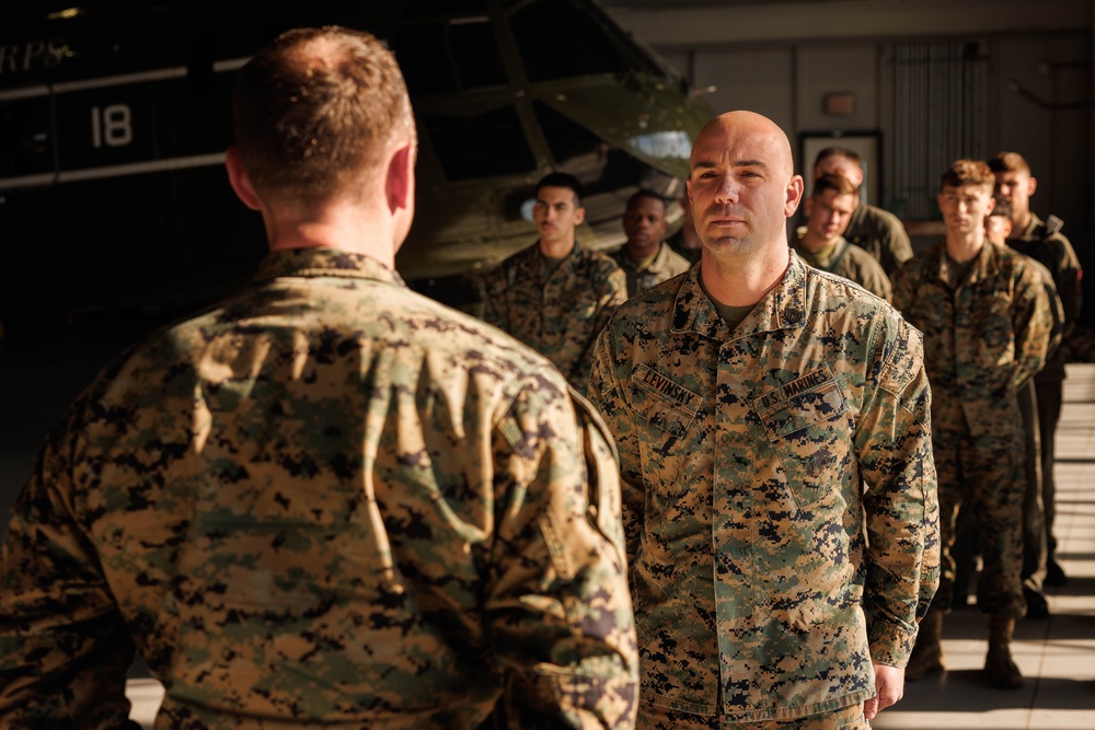 USMC Fire Service Instructor of the Year: Gunnery Sgt. Levinsky