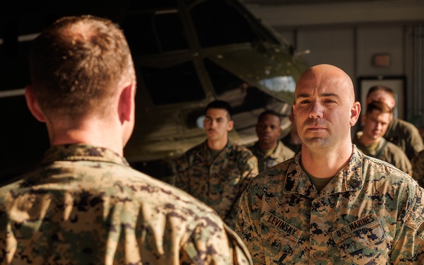 USMC Fire Service Instructor of the Year: Gunnery Sgt. Levinsky