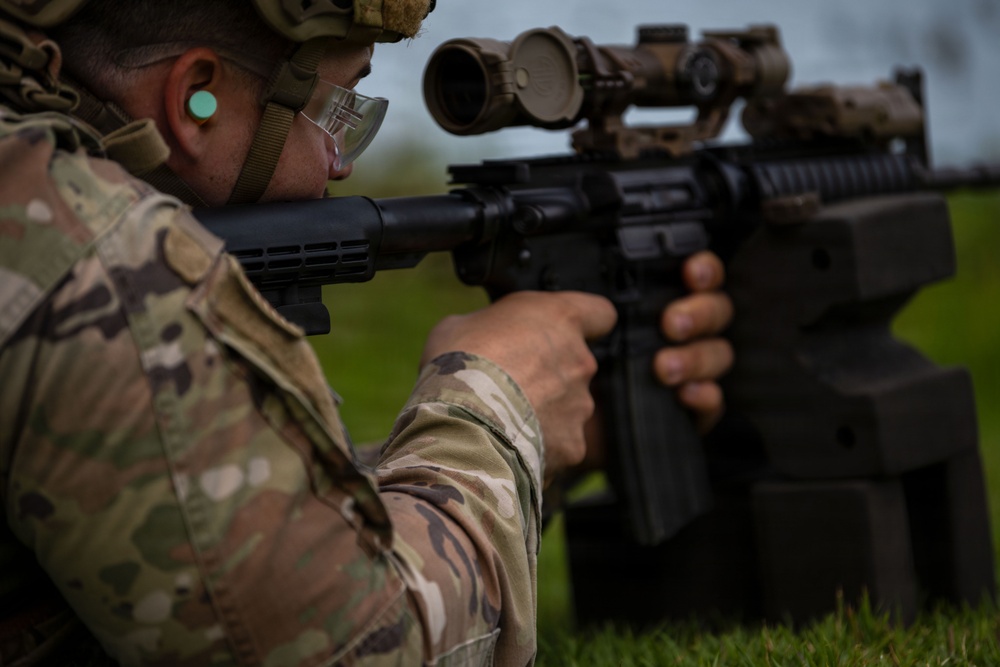 156th SFS Defenders Qualifications Course at Isla de Cabra