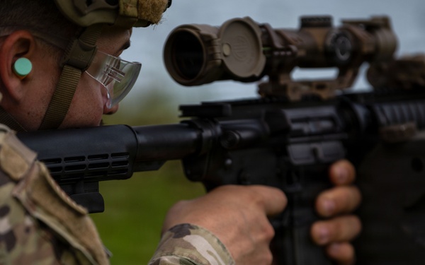 156th SFS Defenders Qualifications Course at Isla de Cabra