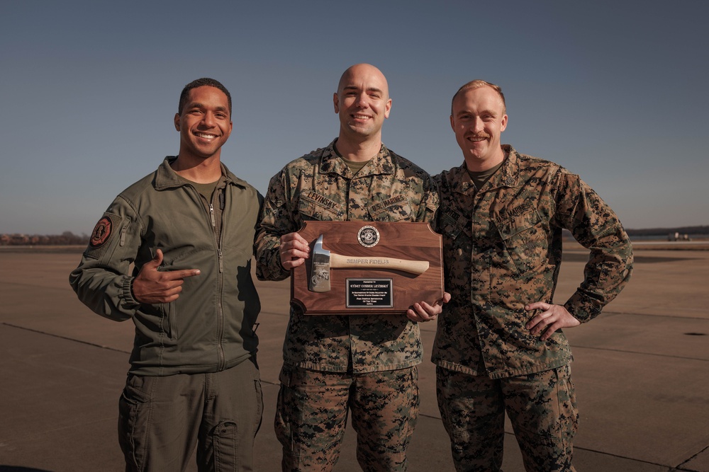 USMC Fire Service Instructor of the Year: Gunnery Sgt. Levinsky