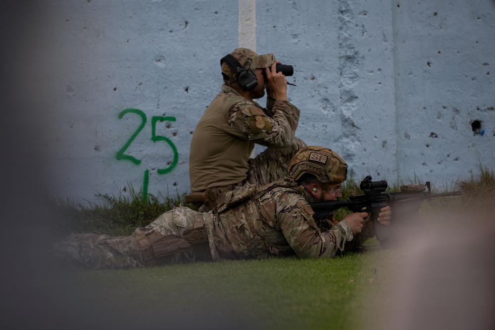 156th SFS Defenders Qualifications Course at Isla de Cabra