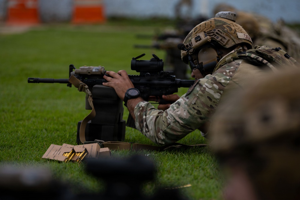 156th SFS Defenders Qualifications Course at Isla de Cabra