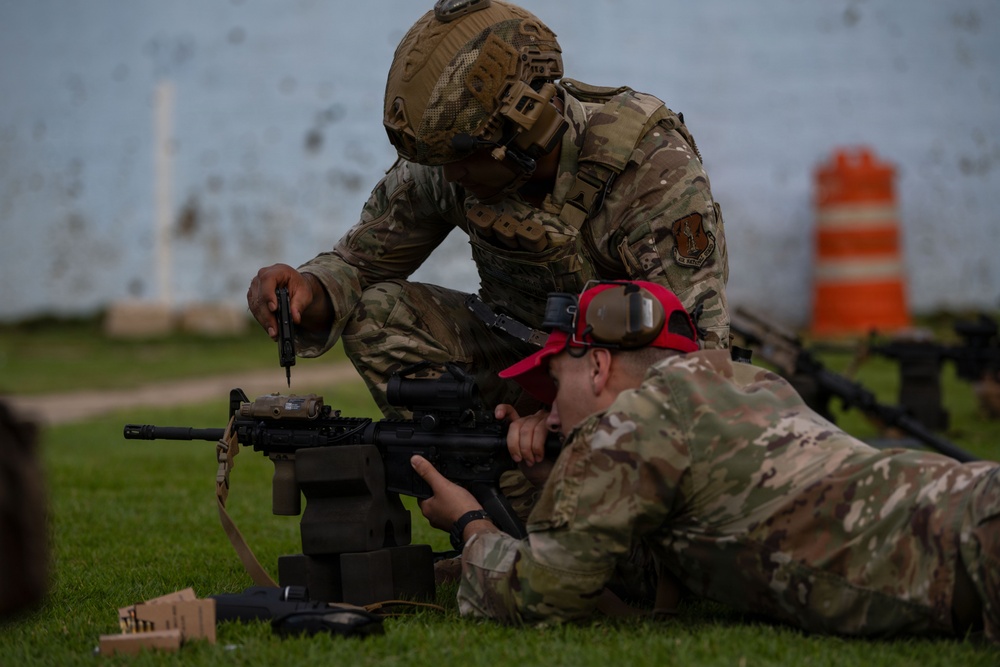 156th SFS Defenders Qualifications Course at Isla de Cabra