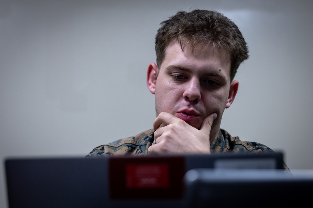 3d Cyber Warfare Company Marines compete in Cyber Red Zone 26-1