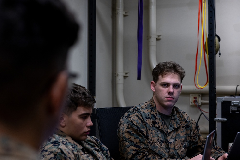 3d Cyber Warfare Company Marines compete in Cyber Red Zone 26-1