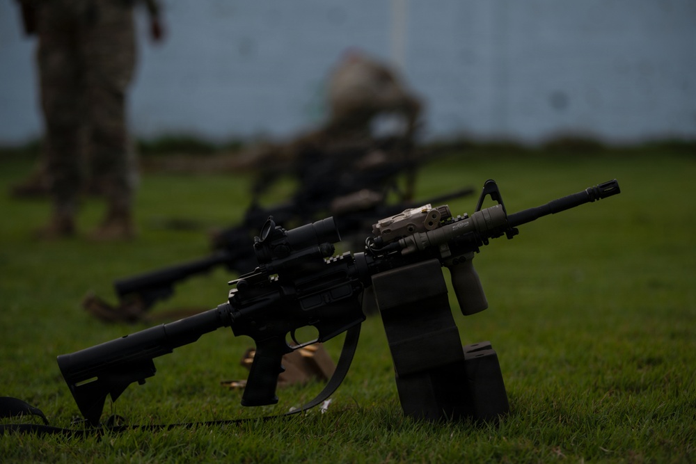 156th SFS Defenders Qualifications Course at Isla de Cabra
