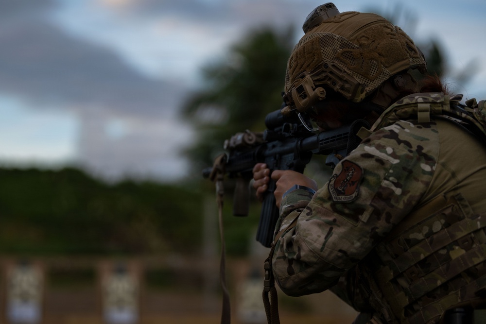 156th SFS Defenders Qualifications Course at Isla de Cabra