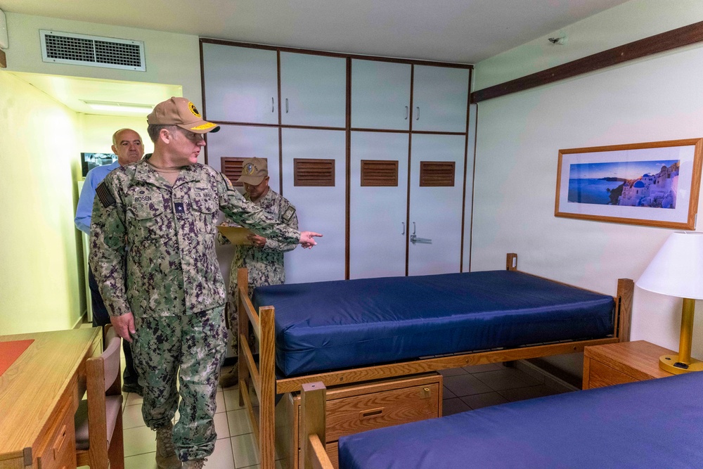 CNREURAFCENT Rear Adm. Brad Rosen visits NSA Souda Bay