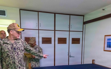 CNREURAFCENT Rear Adm. Brad Rosen visits NSA Souda Bay
