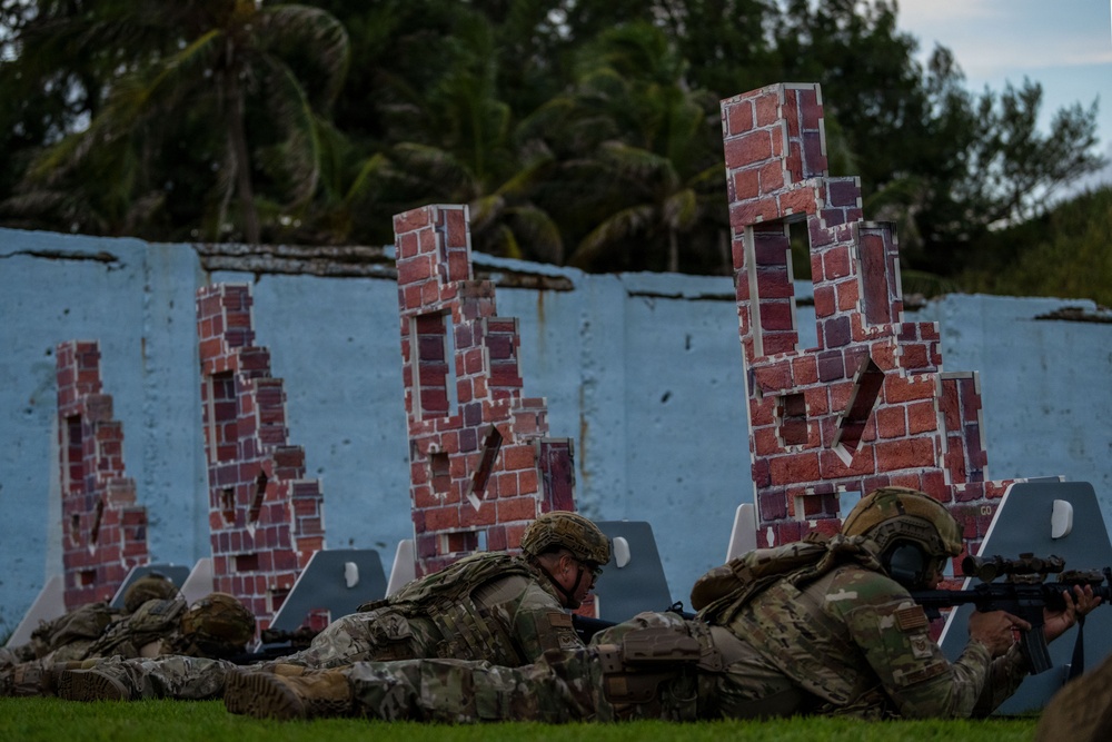 156th SFS Defenders Qualifications Course at Isla de Cabra