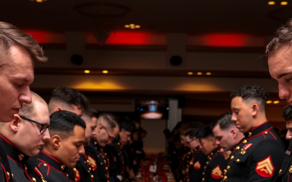 7th Communication Battalion celebrates 250th Marine Corps Birthday Ball