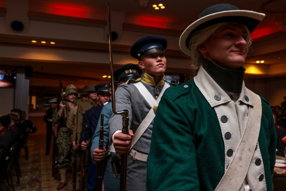 7th Communication Battalion celebrates 250th Marine Corps Birthday Ball