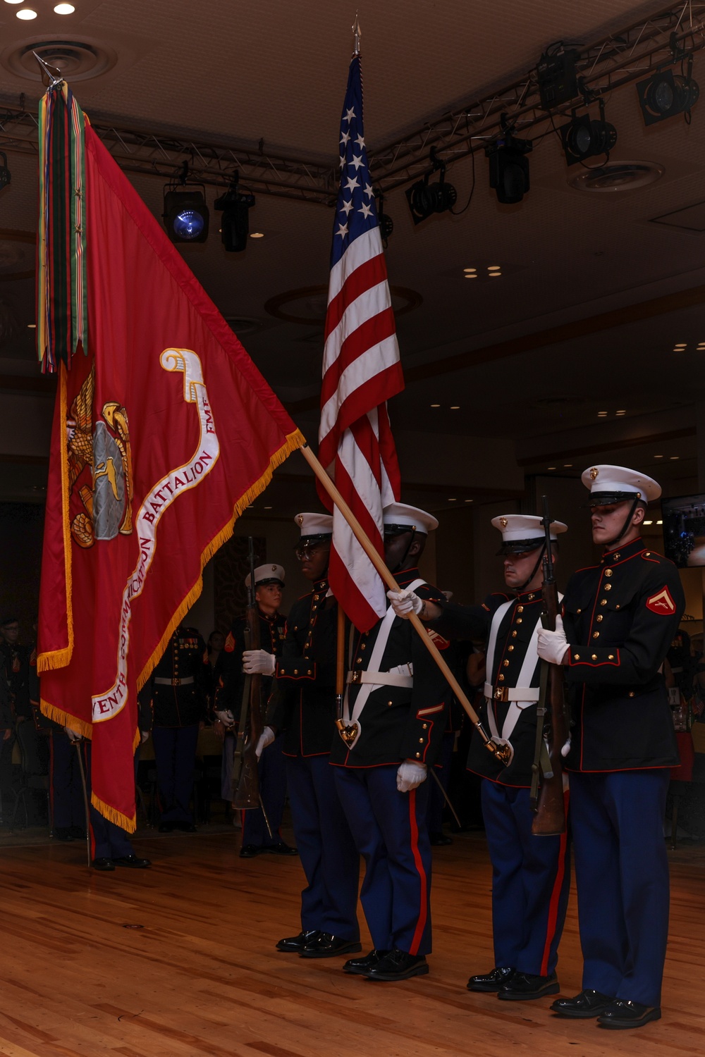 7th Communication Battalion celebrates 250th Marine Corps Birthday Ball