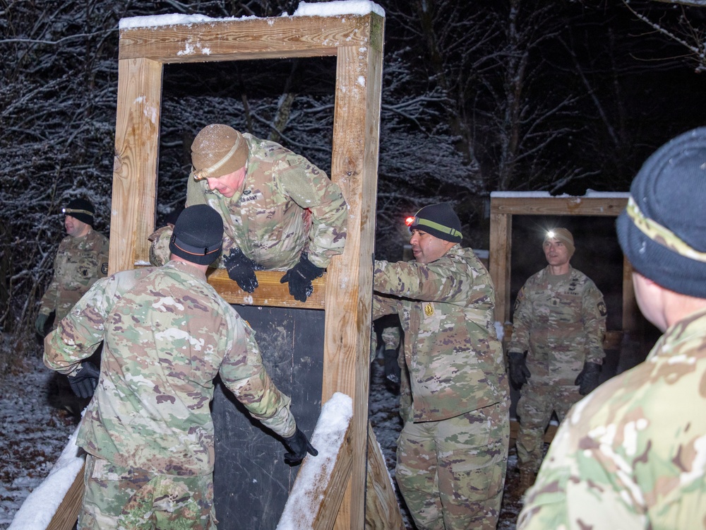 USAREC Marks Three-Star Activation With Senior Leader Obstacle Course