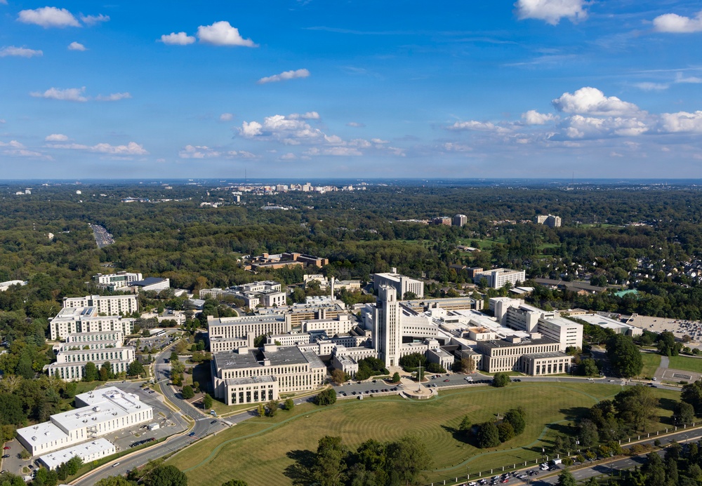 Aerials of Walter Reed