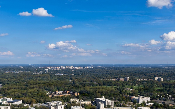 Aerials of Walter Reed