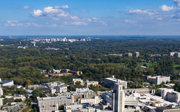 Aerials of Walter Reed
