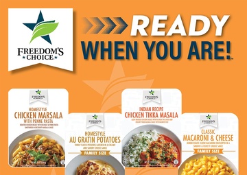 DeCA adds 15 more ‘Chef-Inspired’ Freedom’s Choice prepared foods to offer additional quick-to-eat meal options