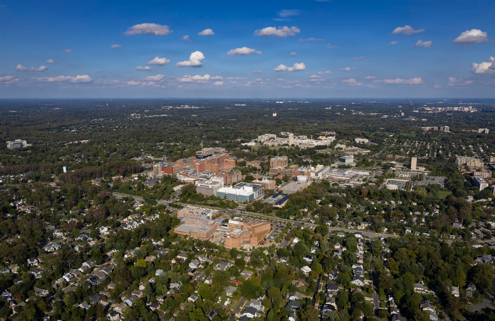 Aerials of Walter Reed