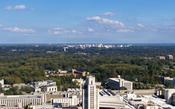 Aerials of Walter Reed