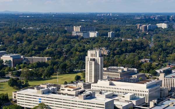 Aerials of Walter Reed
