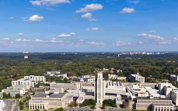 Aerials of Walter Reed