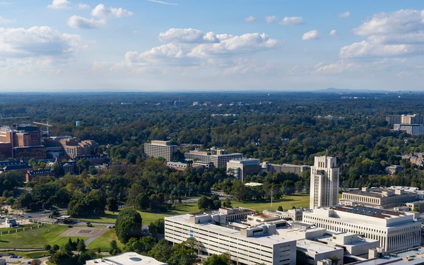 Aerials of Walter Reed