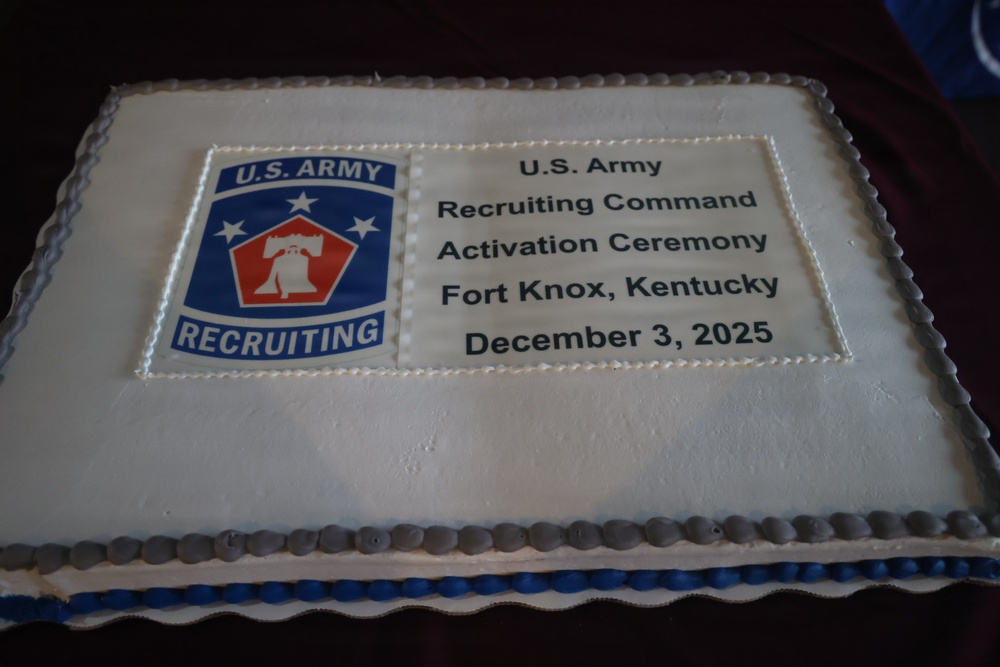 USAREC Officially Establishes Itself as Army’s Primary Force Generation Command​