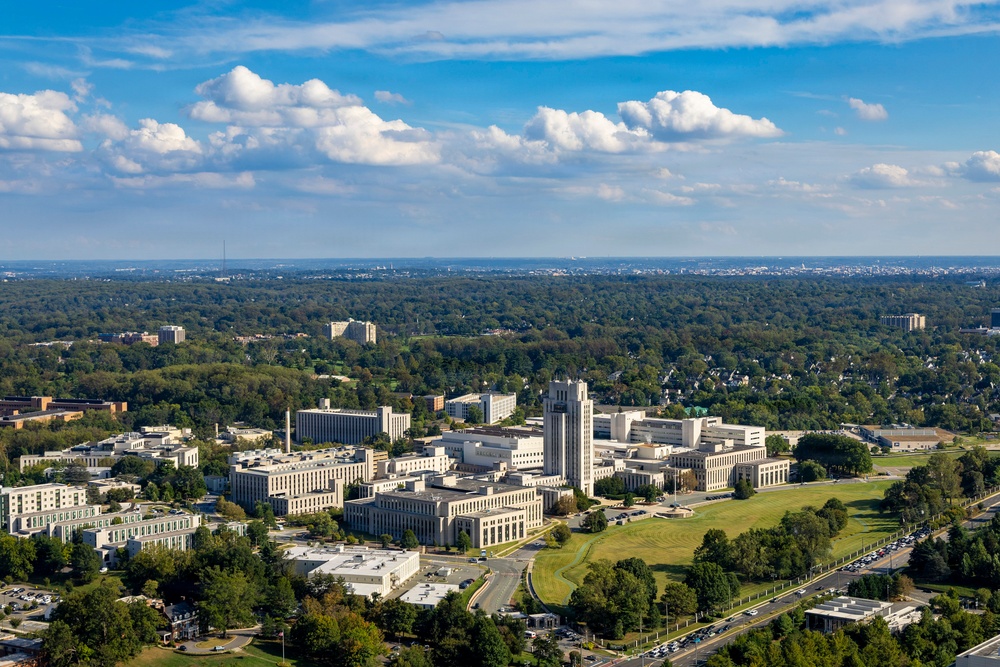 Aerials of Walter Reed