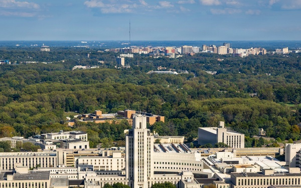 Aerials of Walter Reed