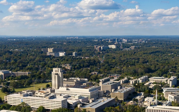 Aerials of Walter Reed