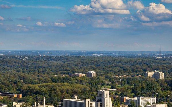 Aerials of Walter Reed
