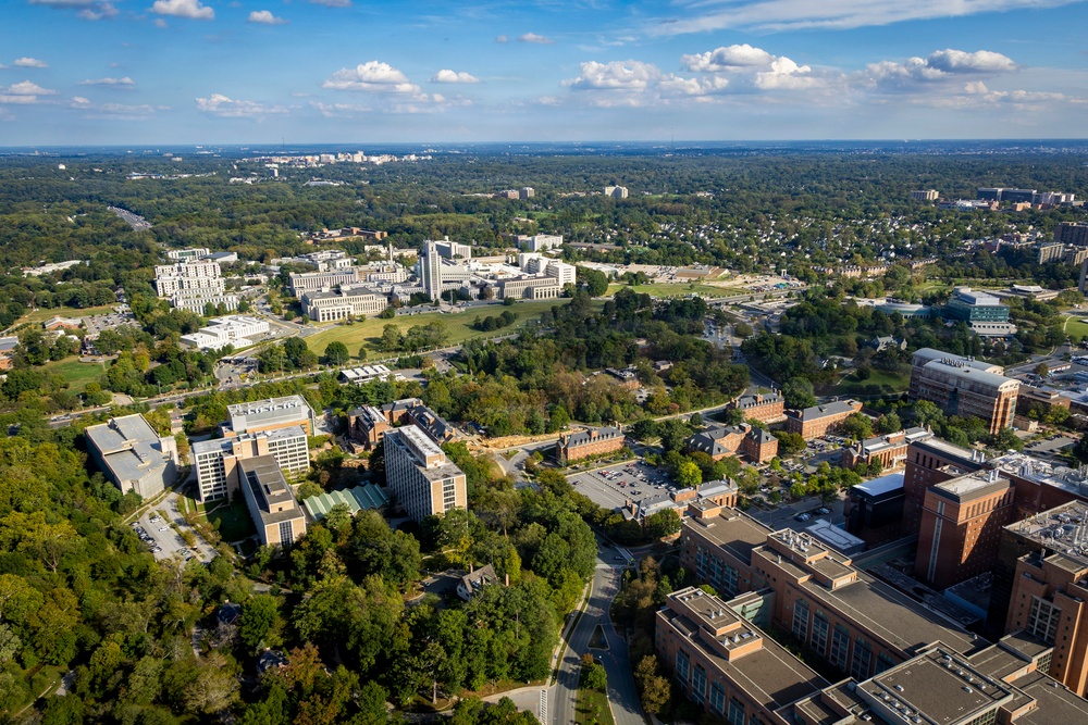 Aerials of Walter Reed