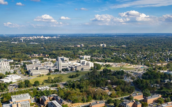 Aerials of Walter Reed