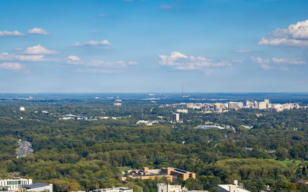 Aerials of Walter Reed