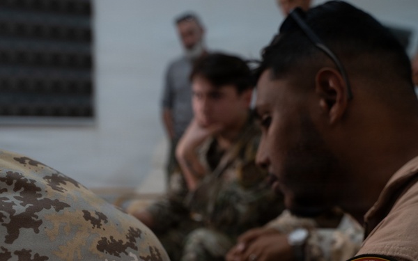 Close Air Support Training with Mauritania for BTF 26.1