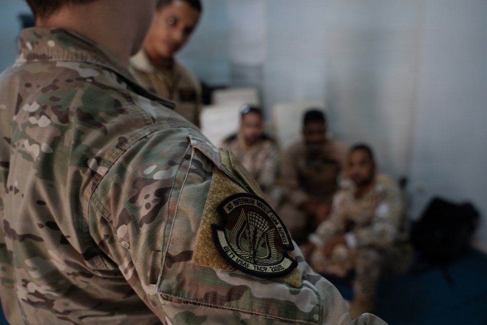 Close Air Support Training with Mauritania for BTF 26.1