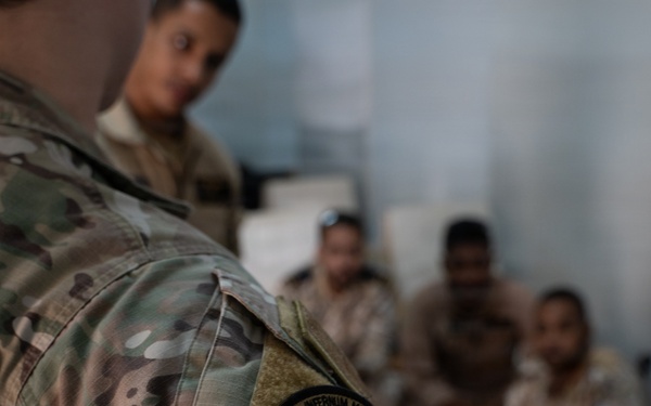 Close Air Support Training with Mauritania for BTF 26.1