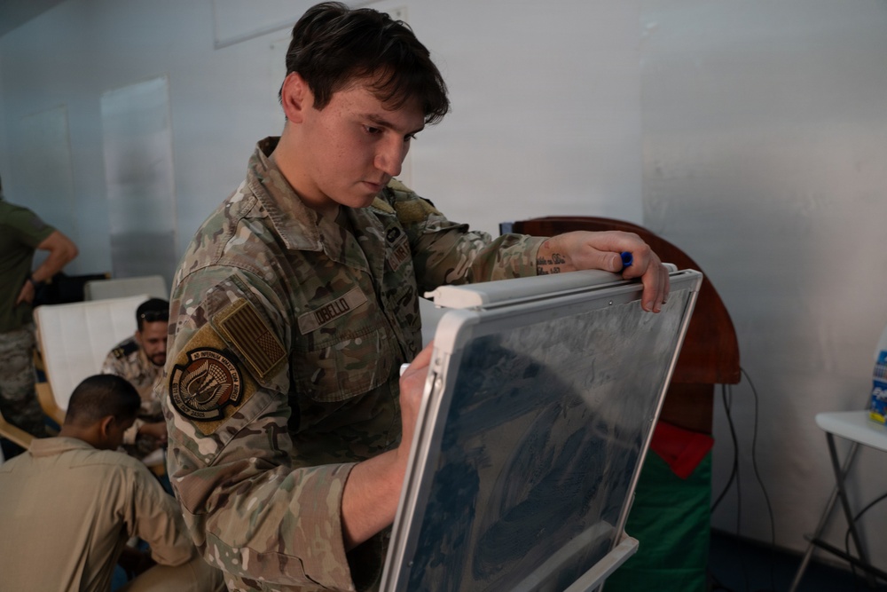 Close Air Support Training with Mauritania for BTF 26.1