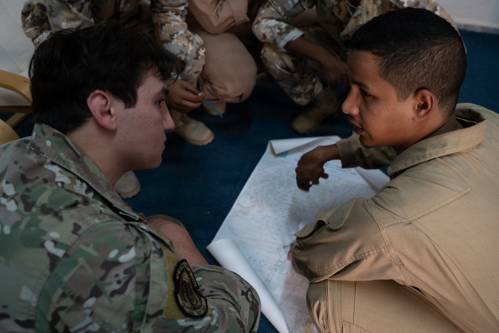 Close Air Support Training with Mauritania for BTF 26.1