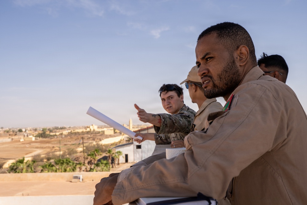 Close Air Support Training with Mauritania for BTF 26.1