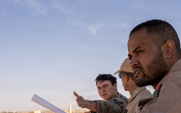 Close Air Support Training with Mauritania for BTF 26.1