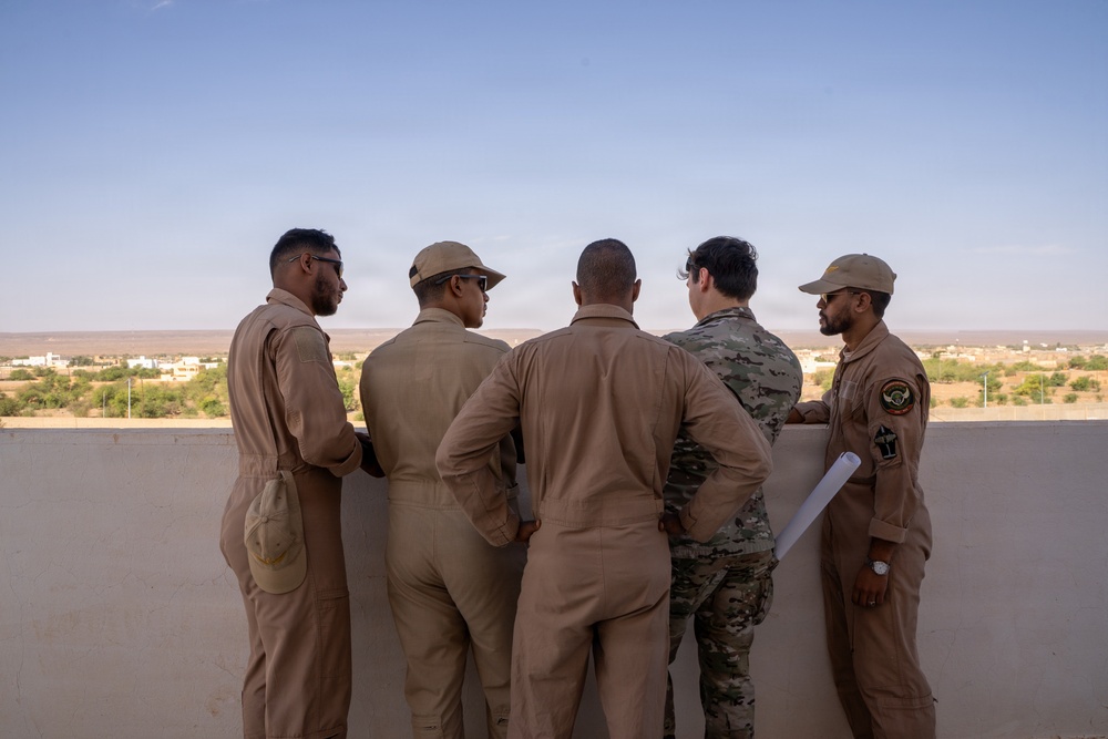 Close Air Support Training with Mauritania for BTF 26.1